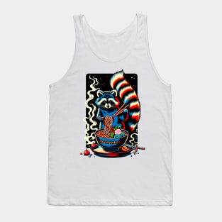 Ramen-Loving Raccoon Tank Top